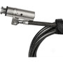 Rocstor Rocbolt C22 Cable Lock - 6 ft (1.83 m) Cable - Keyed Lock - Carbon Steel, Galvanized Steel, Nickel - For Notebook, Desktop (Y1RB003-B1)