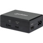 Manhattan Smart Video Multiport Dock, Ports (x5): HDMI Port, USB-A (x2), USB-C (x2), With Power Delivery to USB-C Port, Internal Power (Fleet Network)
