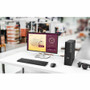 Dell Pro Slim QCS1255 Desktop Computer - AMD Ryzen 5 8500G - 16 GB - 512 GB PCI Express NVMe 4.0 SSD - Slim PC - Standard Black - AMD (RV955)