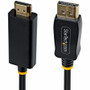 StarTech 3ft DisplayPort to HDMI Adapter Cable with Gripping Connector, 4K 60Hz, HDR, Uni-directional DP to HDMI Video Converter - a (3F-DP-HDMI-4K60-GR)