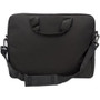 Manhattan London Laptop Bag 15.6" , Top Loader, Black, LOW COST, Accessories Pocket, Shoulder Strap (removable), Cheaper alternative - (438889)