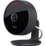 Logitech Indoor HD Network Camera - Graphite - 15 ft (4.57 m) Infrared Night Vision - Table Mount, Shelf Mount, Wall Mount, Ceiling - (Fleet Network)