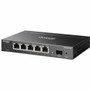 Omada 5-Port 2.5GBASE-T Easy Managed Switch with 1 10GE SFP+ Slot - 5 Ports - Manageable - Gigabit Ethernet, 2.5 Gigabit Ethernet, 10 (ES206X-M2)