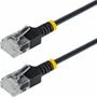 StarTech 14ft Black Ultra Slim CAT6a Ethernet Cable, Snagless, UTP, Bare Copper Wire, 34AWG Slim RJ45 Patch Cord - Ultra Slim UTP up (Fleet Network)