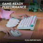 Logitech G G316 X 98 Gaming Keyboard - Cable Connectivity - USB Type A Interface - RGB LED - Dial, Display, Media Control, Game Mode, (920-014226)