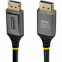 StarTech 2m DisplayPort 2.1 Cable, VESA Certified DP80 DisplayPort Cable, 10K/8K 60Hz, 16K 60Hz/8K 240Hz w/DSC 1.2a, DP 2.1 Cord - DP (Fleet Network)