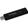 Kingston 8GB IronKey D300 D300S USB 3.1 Flash Drive - 8 GB - USB 3.1 - Anthracite (Fleet Network)