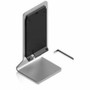 Ubiquiti U7 Pro XG Wall Table Stand - Table - Polycarbonate, Aluminum Alloy, Silicone Rubber - For Access Point (Fleet Network)