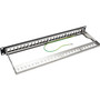 Tripp Lite N062-024-KJ-SH Blank Patch Panel - 24 Port(s) - 1U High - Black - 19" Wide - Rack-mountable - TAA Compliant (N062-024-KJ-SH)