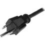 StarTech.com 3 ft Computer Power Cord - NEMA 5-15P to Right-Angle C13 - 18AWG - For Computer, Printer, Monitor - 120 V AC / 10 A - - 1 (PXT101L3)