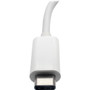 Tripp Lite U460-003-3AG-C USB 3.1 Gen 1 USB-C Portable Hub/Adapter - USB 3.1 Type C - External - 4 USB Port(s) - 1 Network (RJ-45) - 3 (U460-003-3AG-C)