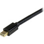 StarTechcom_Mini_DisplayPort_to_HDMI_Adapter_Cable_-_mDP_to_HDMI_Adapter_with_Built-in_Cable_-_Black_-_5_m_15_ft_-_Ultra_HD_4K_-_-_MDP2HDMM5MB
