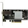 StarTech.com 10G Network Card - MM/SM - 1x Single 10G SPF+ slot - Intel 82599 Chip - Gigabit Ethernet Card - Intel NIC Card - Get over (PEX10000SFPI)