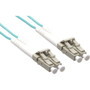 Axiom Fiber Optic Duplex Network Cable - 295.3 ft Fiber Optic Network Cable for Network Device - First End: 2 x LC Male Network - End: (Fleet Network)