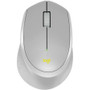 Logitech SILENT PLUS M330 Mouse - Mechanical - Cable - Gray, Yellow - USB - 1000 dpi - Scroll Wheel - 3 Button(s) - Right-handed Only (Fleet Network)