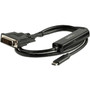 StarTech.com 1m / 3 ft USB-C to DVI Cable - USB 3.1 Type C to DVI - 1920 x 1200 - Black - Eliminate clutter by connecting your USB to (CDP2DVIMM1MB)