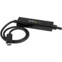 StarTech.com 2m / 6 ft USB-C to DVI Cable - USB 3.1 Type C to DVI - 1920 x 1200 - Black - Eliminate clutter by connecting your USB to (CDP2DVIMM2MB)