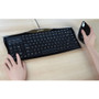 Evoluent Reduced Reach Right-Hand Keyboard - Cable Connectivity - USB Interface - Unix, Linux, Windows - Scissors Keyswitch (R3K)