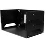 StarTech.com 4U Open Frame Wall Mount Network Rack w/ Built in Shelf - 2-Post Adjustable Depth (12" to 18") Equipment Rack - 75.2lbs - (Fleet Network)