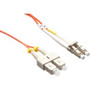 Axiom Fiber Optic Duplex Network Cable - 196.9 ft Fiber Optic Network Cable for Network Device - First End: 2 x LC Male Network - End: (Fleet Network)