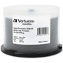 Verbatim DVD+R 4.7GB 16X DataLifePlus White Inkjet Printable, Hub Printable - 50pk Spindle - Inkjet Printable (Fleet Network)