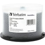Verbatim DVD-R 4.7GB 16X DataLifePlus White Inkjet Printable - 50pk Spindle - Inkjet Printable (Fleet Network)