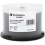 Verbatim DVD+R 4.7GB 16X DataLifePlus White Inkjet Printable, Hub Printable - 50pk Spindle - Inkjet Printable (Fleet Network)