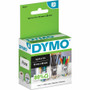 Dymo LW Multi-Purpose Labels 1/2" x 1" - 1/2" Width x 1" Length - Rectangle - Thermal Transfer - White - Paper - 1000 / Roll - 1 Roll (Fleet Network)