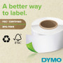 Dymo LW Multi-Purpose Labels 1/2" x 1" - 1/2" Width x 1" Length - Rectangle - Thermal Transfer - White - Paper - 1000 / Roll - 1 Roll (30333)