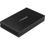 StarTech.com 2.5" USB-C Hard Drive Enclosure - USB 3.1 Type C - with USB-C and USB-A Cable - USB 3.0 HDD Enclosure - 1 x HDD Supported (S251BU31315)
