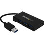 StarTech.com 4 Port USB Hub - USB 3.0 - USB A to 3x USB A and 1x USB C - USB Port Expander - USB - External - 4 USB Port(s) - 4 USB - (Fleet Network)
