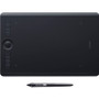 Wacom Intuos Pro - Medium - Graphics Tablet - 8.82" (224 mm) x 5.83" (148 mm) - 5080 lpi - Touchscreen - Multi-touch Screen - - 8192 - (PTH660)