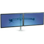 Fellowes Lotus&trade; Dual Monitor Arm Kit - 2 Display(s) Supported27" Screen Support - 11.79 kg Load Capacity (Fleet Network)