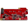 StarTech.com Raspberry Pi Board - USB 2.0 480Mbps - USB to M.2 SATA Converter - USB to SATA Raspberry Pi SSD (PIB2M21)