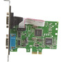StarTech.com PCI Express Serial Card - 2 port - Dual Channel 16C1050 UART - Serial Port PCIe Card - Serial Expansion Card - 1 Pack - - (PEX2S1050)