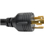 Tripp Lite P046-010-LL-30A Power Extension Cord - 125 V AC / 30 A - Black (P046-010-LL-30A)