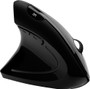 Adesso iMouse E9- Left-Handed Vertical Ergonomic Mouse - Optical - Cable - Black - USB - 2400 dpi - Scroll Wheel - 6 Button(s) - Only (IMOUSE E9)