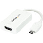 StarTech.com USB-C to HDMI Adapter with USB Power Delivery - USB Type-C to HDMI Converter for Computers with USB C - USB Type C - 4K - (Fleet Network)