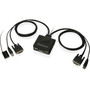 IOGEAR_2-Port_USB_DVI_Cable_KVM_with_DisplayPort_Adapters_Bundle_-_2_Computers_-_1_Local_Users_-_1920_x_1200_-_2_x_USB_-_1_x_DVI_GCS922DPKIT