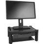 StarTech.com Adjustable Monitor Riser - Drawer - Monitors up to 32"- Adjustable Height - Monitor Stand - Computer Monitor Riser - Up - (Fleet Network)