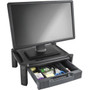 StarTech.com Adjustable Monitor Riser - Drawer - Monitors up to 32"- Adjustable Height - Monitor Stand - Computer Monitor Riser - Up - (Fleet Network)