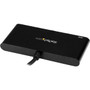 StarTech.com 4 Port USB C Hub with Power Delivery - USB-C to 4x USB-A - 4 Port USB Hub - USB 3.0 Hub - USB Type C Hub - USB Port - USB (HB30C4AFPD)