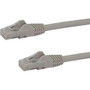 StarTech.com 125ft Gray Cat6 Patch Cable with Snagless RJ45 Connectors - Long Ethernet Cable - 125 ft Cat 6 UTP Cable - 125 ft 6 Cable (Fleet Network)