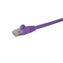 StarTechcom_12ft_Purple_Cat6_Patch_Cable_with_Snagless_RJ45_Connectors_-_Cat6_Ethernet_Cable_-_12_ft_Cat6_UTP_Cable_-_12_ft_Category_N6PATCH12PL