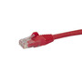 StarTech.com 150ft Red Cat6 Patch Cable with Snagless RJ45 Connectors - Long Ethernet Cable - 150 ft Cat 6 UTP Cable - 150 ft Category (N6PATCH150RD)