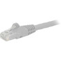 StarTech.com 150ft White Cat6 Patch Cable with Snagless RJ45 Connectors - Long Ethernet Cable - 150 ft Cat 6 UTP Cable - 150 ft 6 for (N6PATCH150WH)