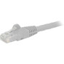 StarTech.com 9 ft White Cat6 Cable with Snagless RJ45 Connectors - Cat6 Ethernet Cable - 9ft UTP Cat 6 Patch Cable - 9 ft Category 6 - (N6PATCH9WH)