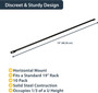 StarTechcom_Horizontal_Lacing_Bar_-_Server_Rack_Cable_Management_-_19_Network_Rack_Mount_Cord_Organizer-_10_pack_CMLB10_-_Route_on_CMLB10