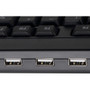 Adesso AKB-132HB- Multimedia Desktop Keyboard with 3-Port USB Hub - Cable Connectivity - USB Interface - 104 Key - English (US) - - - (AKB-132HB)