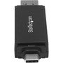 Startech USB 3.0 Memory Card Reader/Writer for SD and microSD Cards - USB-C and USB-A (- (SDMSDRWU3AC)